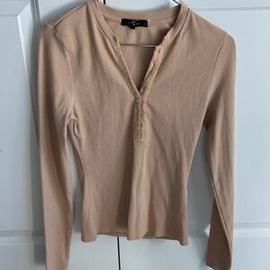 7 for all man kind Long Sleeve Women's Top in excellent condition